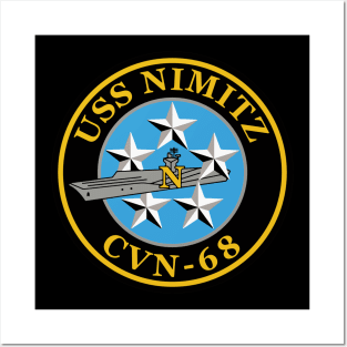 USS Nimitz (CVN-68) Teamwork, a Tradition Posters and Art